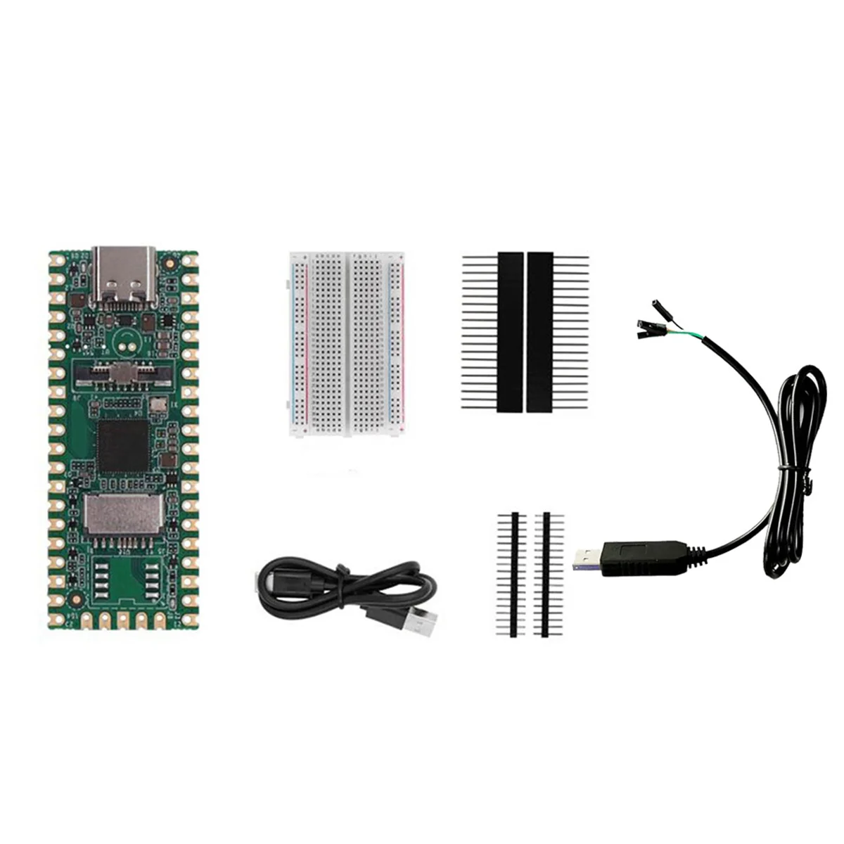 RISC-V Milk-V Duo Development Board Kit+STC Downloader Dual Core CV1800B Support Linux for IoT Enthusiasts DIY Gamers