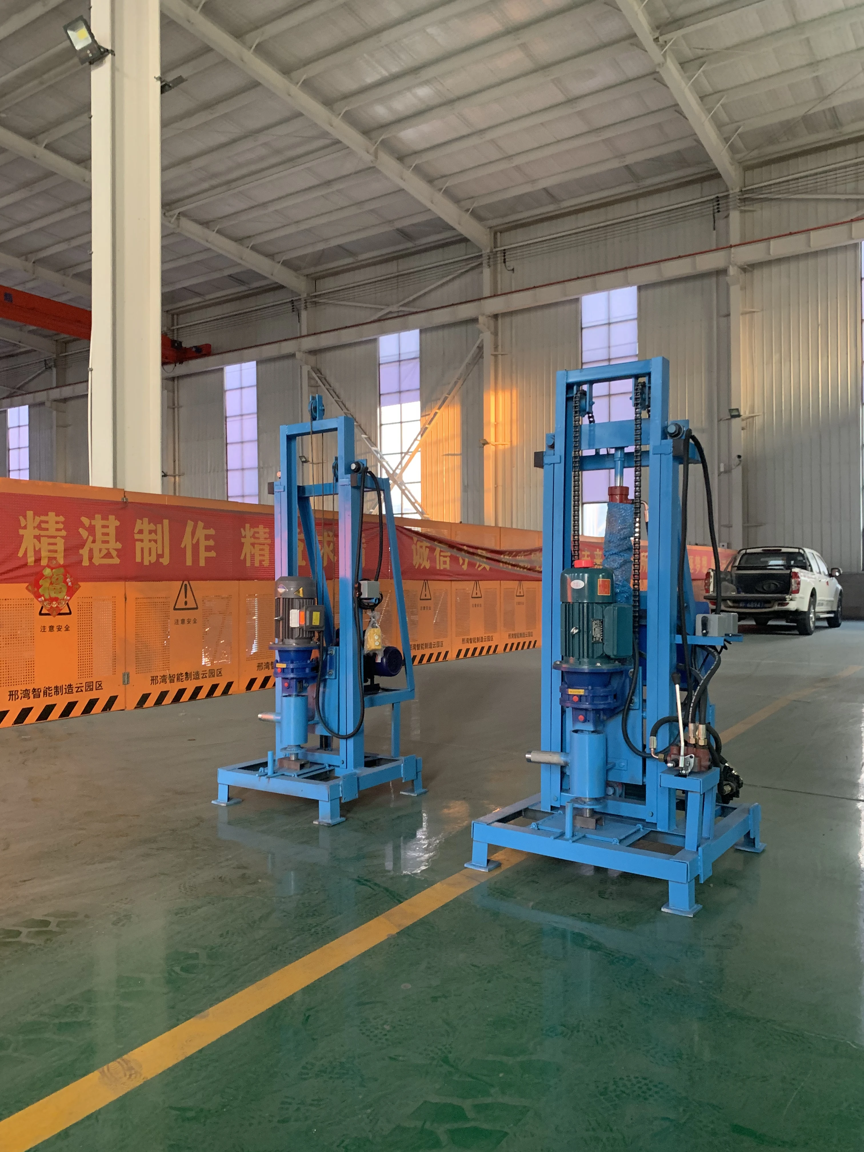 Compact Hand Operated Water Well Drilling Machine with Optional Electric Hydraulic Lifting Water Well Drilling Mechan Customized