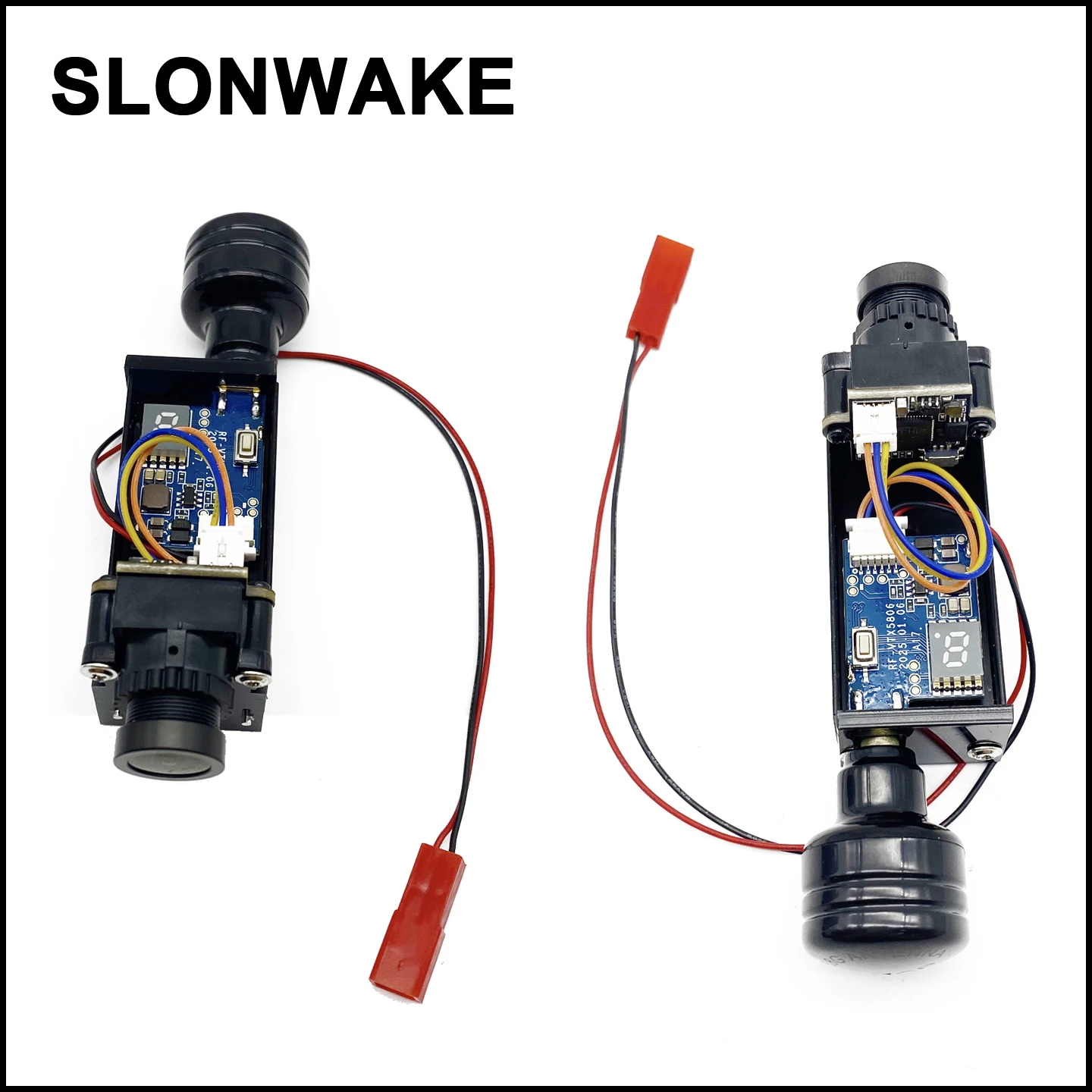 SLONWAKE 5.8G 48CH 600mW Wireless AV Image Transmission Transmitter &1000TVL 2.8mm Camera for RC FPV Quadcopter Aircraft Drone view 5