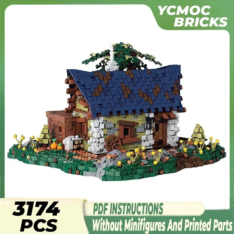 

Medieval Castle Model Moc Building Bricks Get Away Fortress Technology Modular Blocks Gifts Christmas Toys DIY Sets Assembly