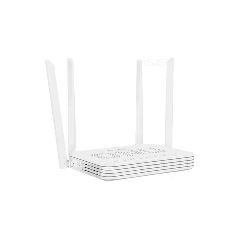 HSGQ-X410AX Wifi6 Onu Xpon Ont Dual Band Ax3000 Gpon Onu 4ge 1pots Ax3000