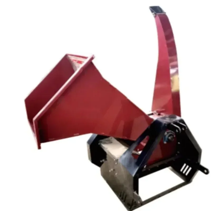

Tractor Drive Wood Shredder Chipper 540 RPM PTO 3-Point Mount 4-Inch Capacity Durable Tool For Tree Branches Pruning Waste