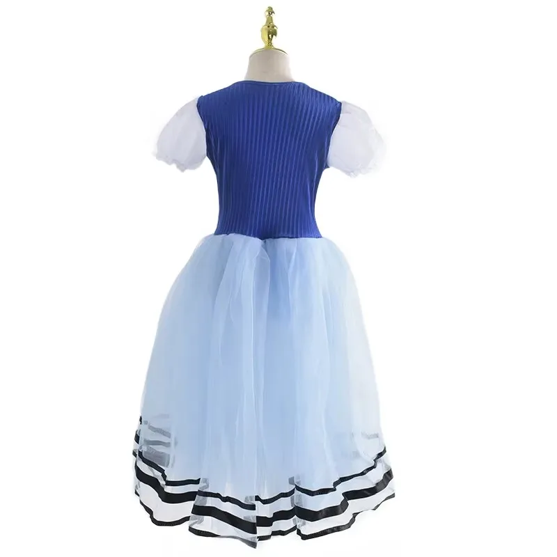 지젤 발레 의상 성인 어린이 긴 투투 백조의 호수 발레 드레스 소녀 여성 키즈 발레리나 파티 댄스 발레 투투 드레스