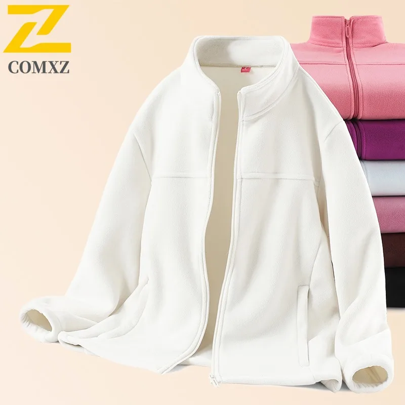 

COMXZ Outdoor Stand Collar Jacket Men Casual Thickened Work Windproof Warm Parka Leisure Daily Style Comfort Winter Clothing