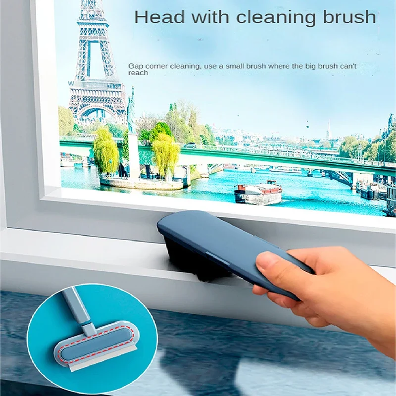 Window Cleaning Brush Multi-function Screen Cleaner Carpet Wiper Sofa Brush Handheld Window Glass Cleaner Home Pet Hair Broom