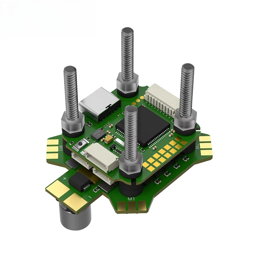 APStoreMini Blitz F7+mini E55 4-in-1 Esc Stm32f722 Flight Stack 55a 2-6s Dshot150/300/600 Metal Flight Controller For Fpv Dr-one