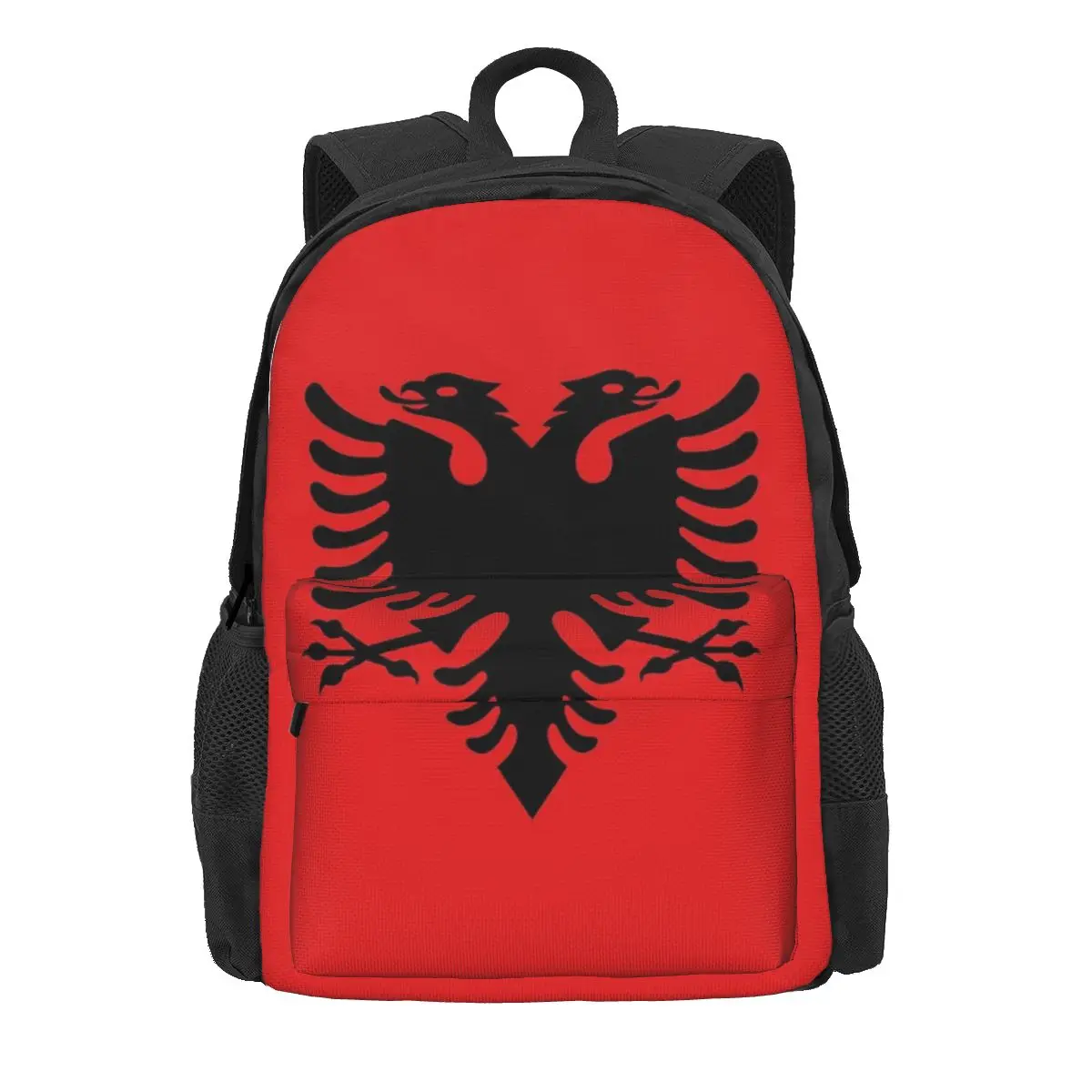 Albanien Flagge iPhone Fall Rucksäcke Jungen Mädchen Bücher tasche Kinder Schult aschen Cartoon Kinder Rucksack Reise Rucksack Umhängetasche