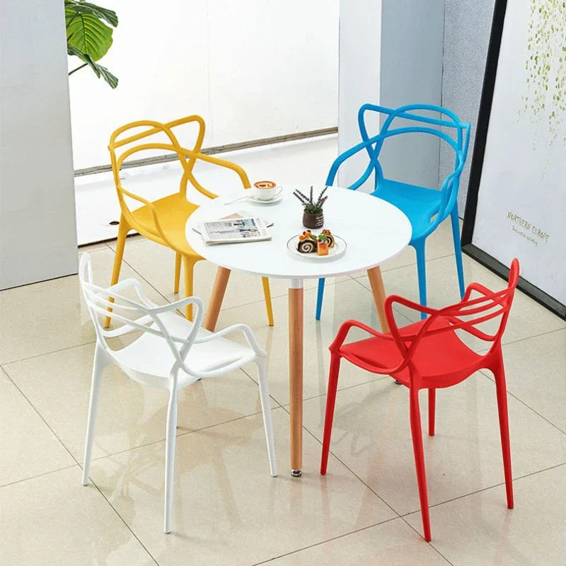 Modern Unique Dining Chairs Ergonomic Outdoor Relaxing Nordic Dining Chairs Designer Muebles Para El Hogar Home Furniture WZ50DC