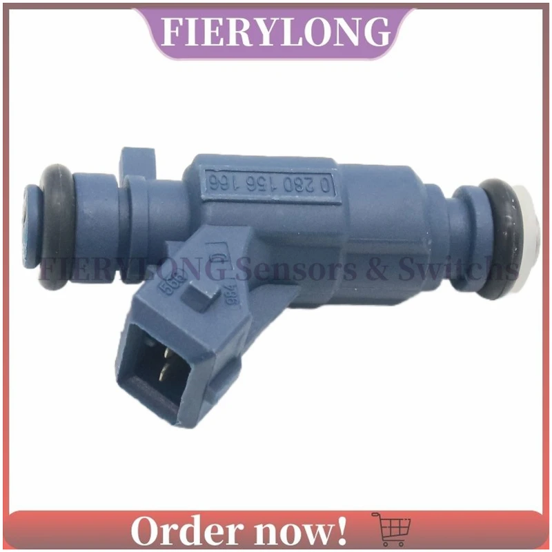 0280156166 High Quality Fuel Injector For Byd F3 Fiat Hafei Simbo 1.6l Automobiles Spare Parts