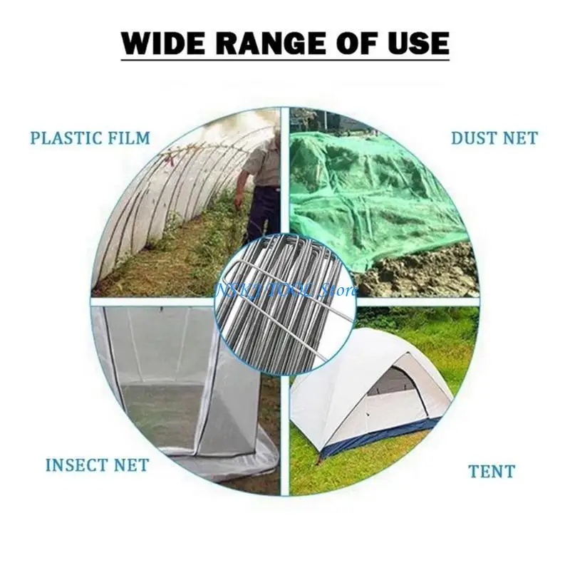 Obrázek 5: L8RC anti-rust drn špendlík u-shaped ohrada hranice pro drží ohrada dno zakrýt mulch