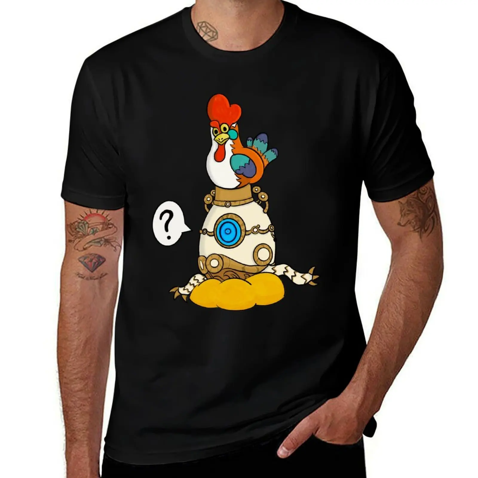 Egg Guardian of Hyrule T-Shirt Classic Basic Casual T-Shirt