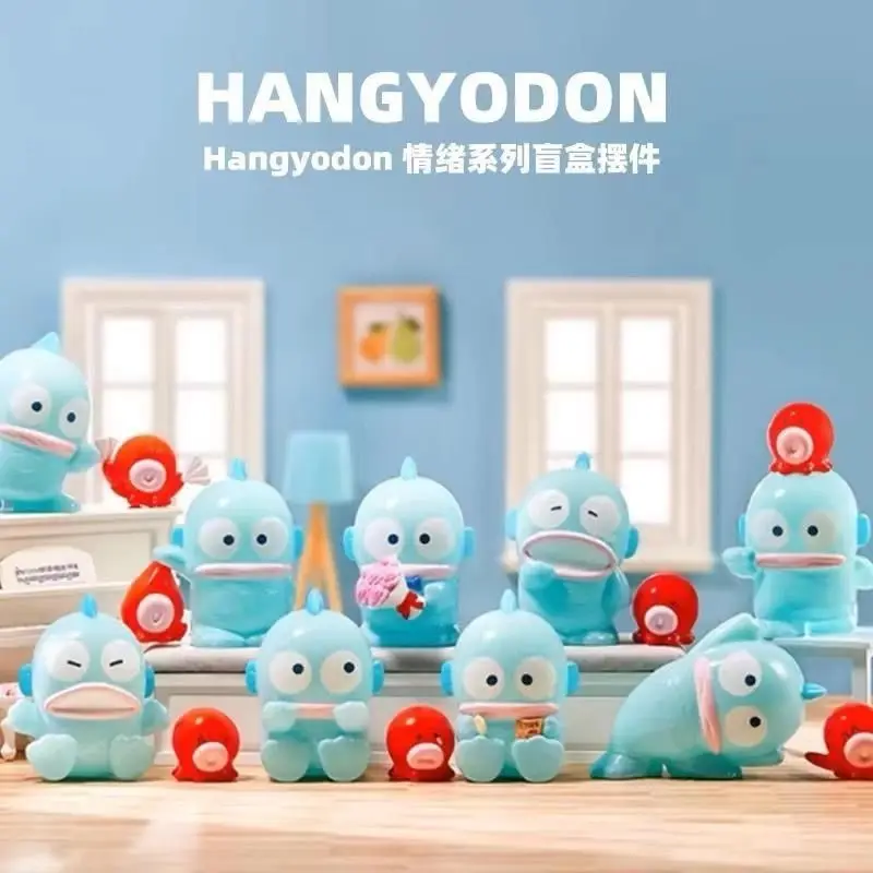 

Sanrio Family Hangyodon Ugly Fish Emotions Series Blind Box Ornaments Cute Shape Doll High Value Gifts