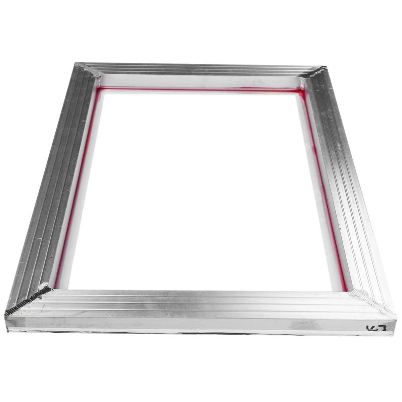 4X A3 Screen Printing Aluminum Frame 31X41cm With White 43T Silk Print Polyester Mesh For Printed Circuit Boards