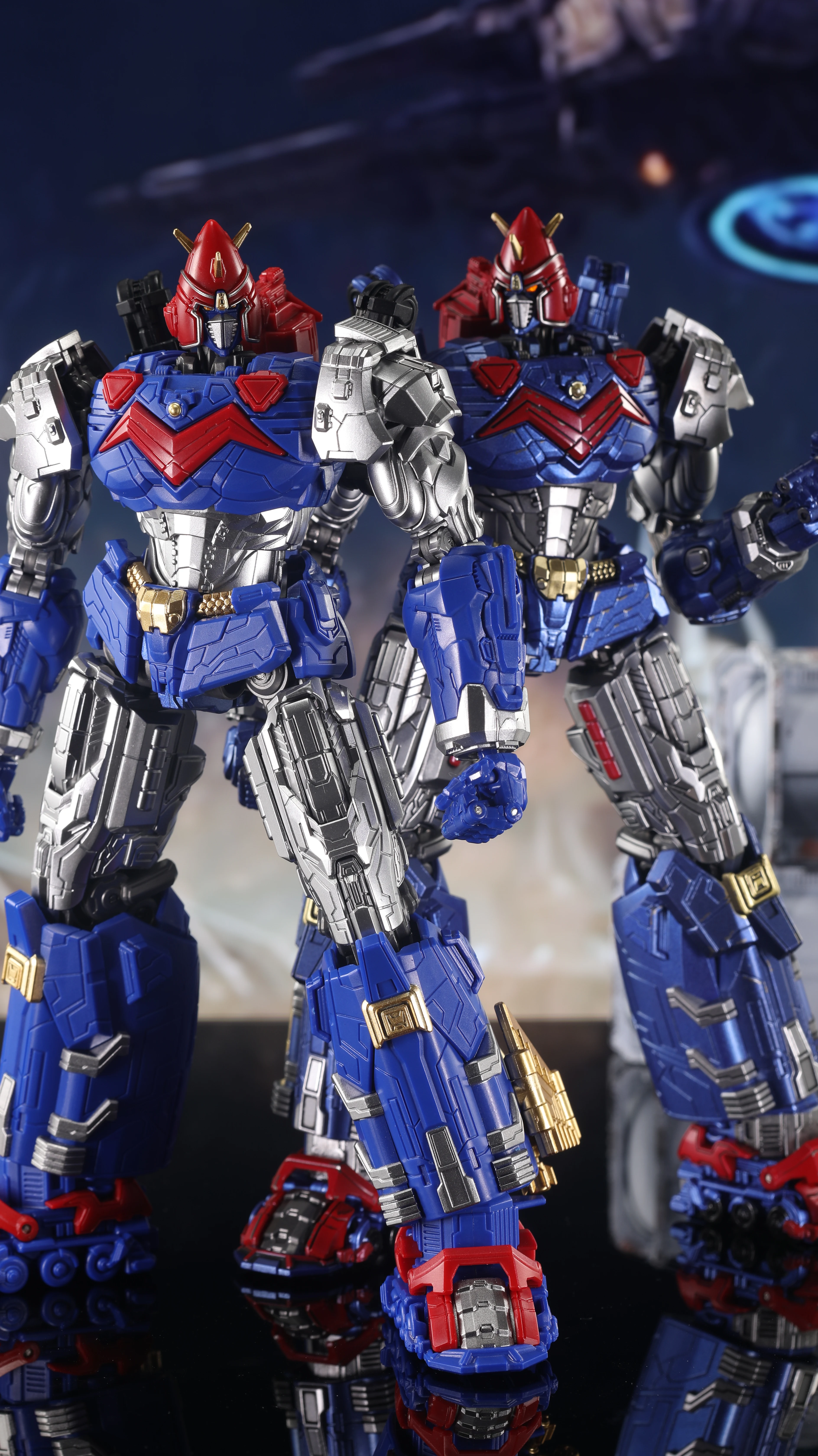YOLOPARK AMK Serie Voltes V: Legacy Voltes V Mech Modellbausatz - Modellbausatz Actionfiguren Spielzeug – Detail 21