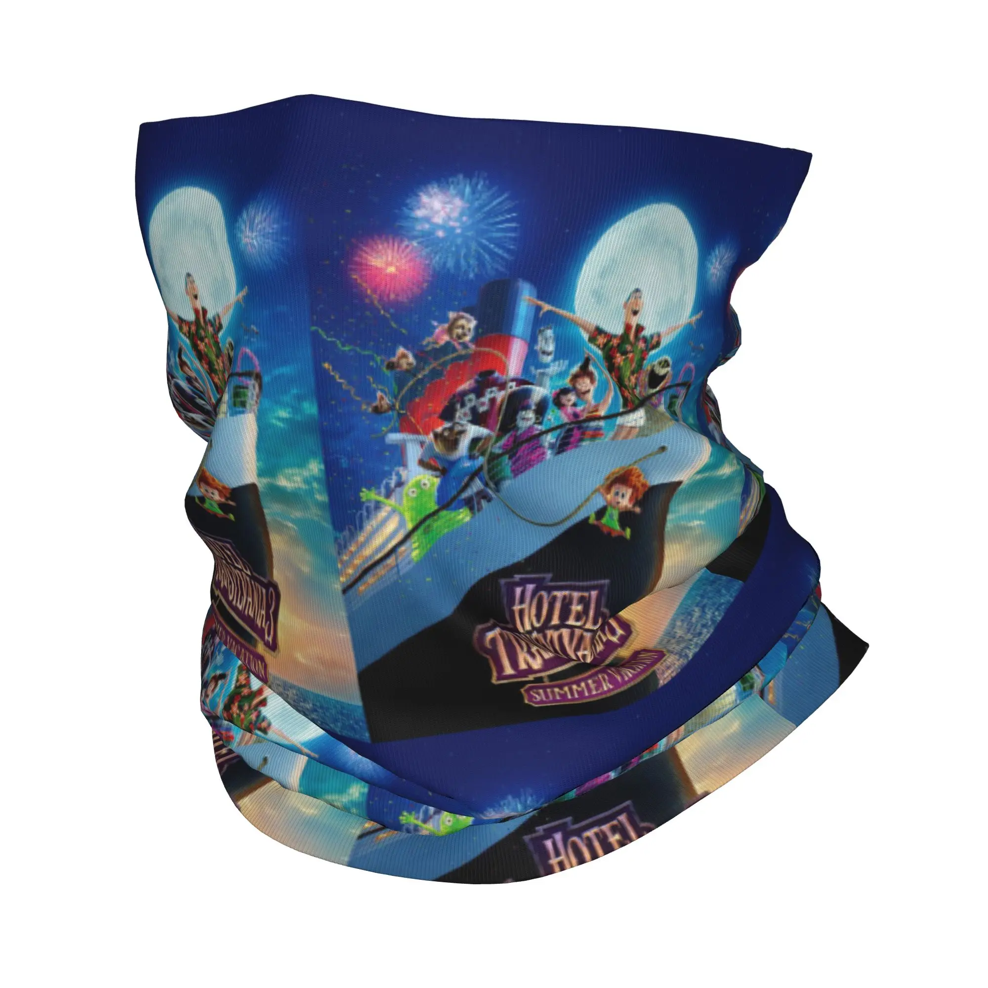

Hotel Transylvania Bandana Neck Gaiter Printed Mask Scarf Multi-use Cycling Scarf Cycling For Men Women Adult Winter