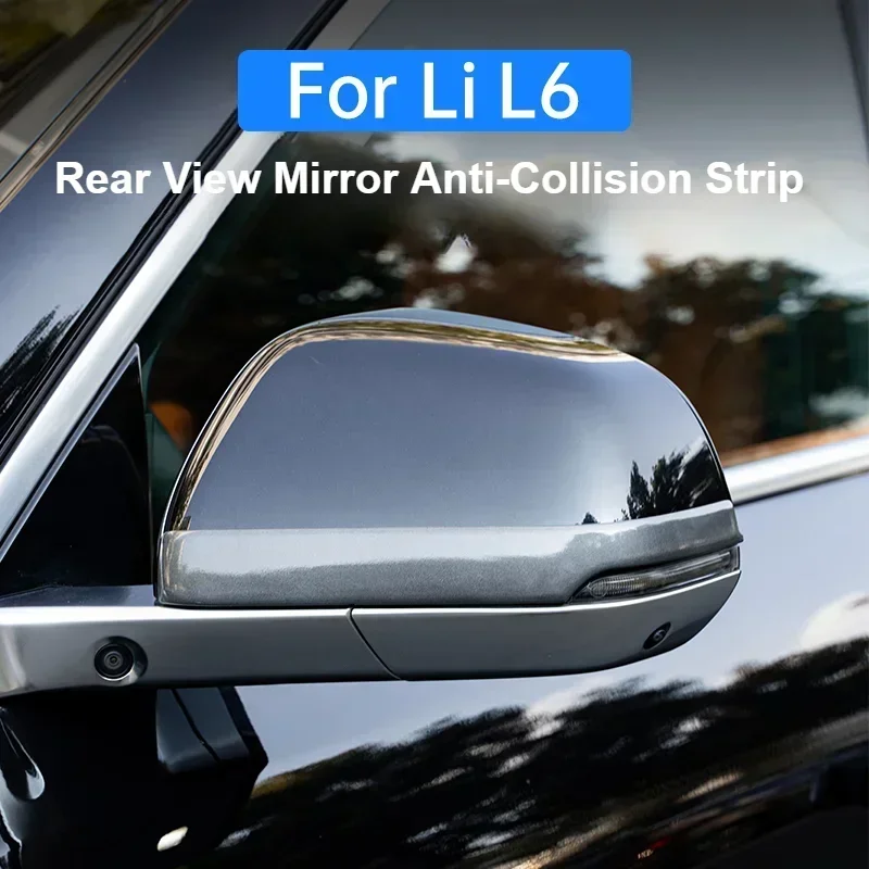 For Leading Ideal Li L6 L7 L8 L9  Car Door Bumper Strip for Lixiang L6 L7 L8 L9 Car Door Rearview Mirror Protection Accessories