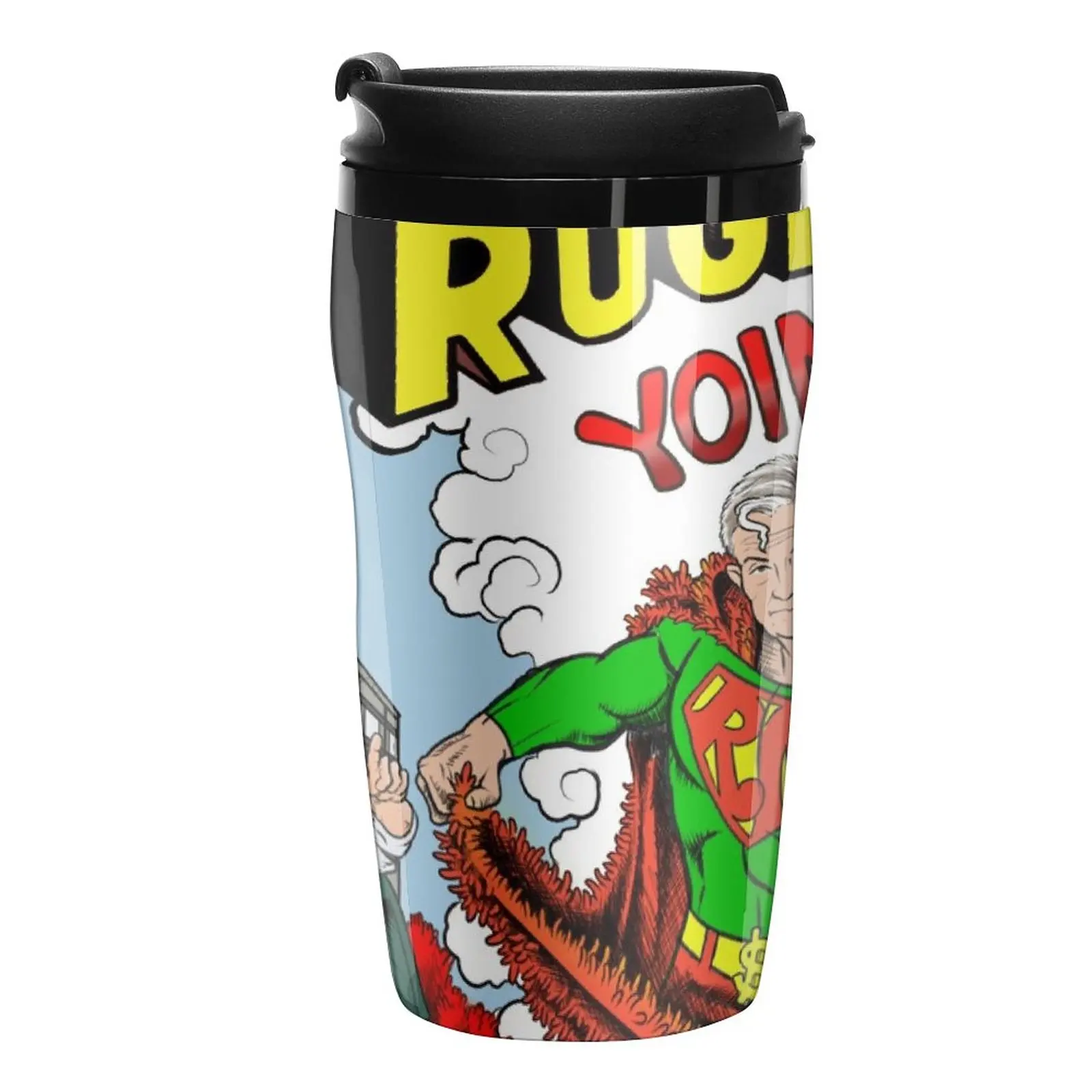 

New RUGMAN TO THE RESCUE Travel Coffee Mug Coffe Cups Coffee Bowls Coffee Cup To Go