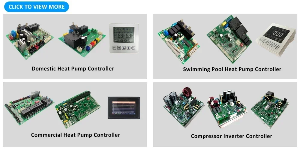 Prezzo economico di fabbrica Controller universale per pompa di calore inverter sorgente d\'aria EEV Scheda PCB Wifi Tuya