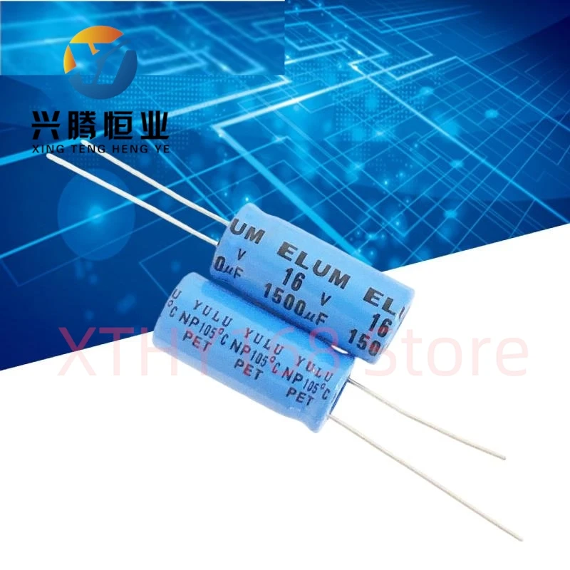 5PCS 16V 1000uf 25V 1000uf NP Capacitor Eletrolítico Não Polarizado para Áudio 16V 1500uf 10X22mm