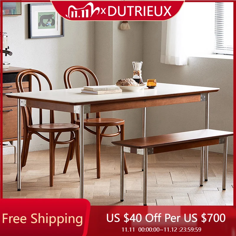 

Service Space Saving Dining Table Minimalism Bistro Corner Reception Side Poker Dining Table Study Mesa Living Room Furniture