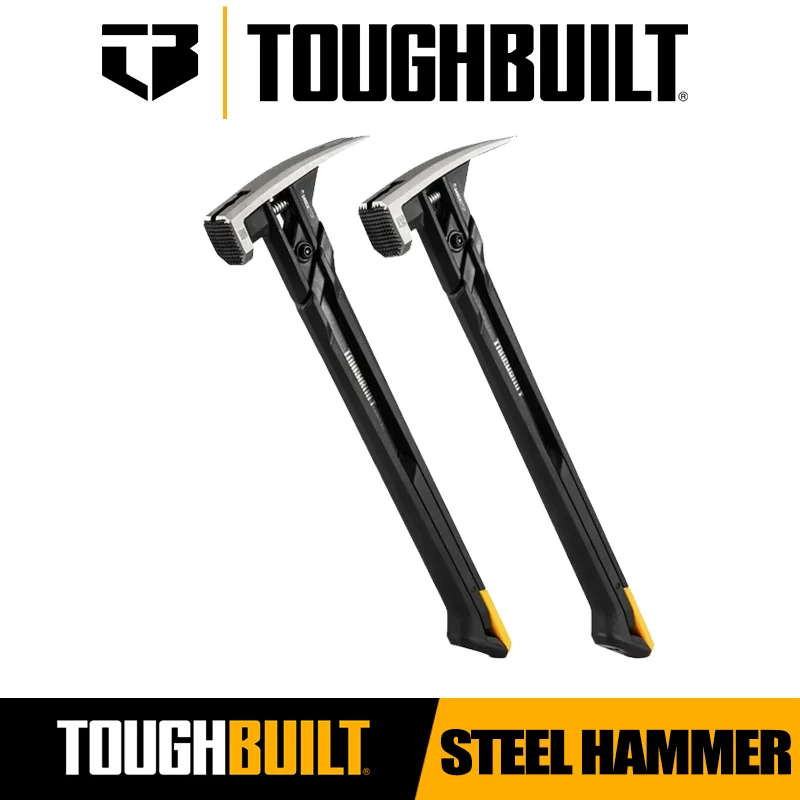 

ToughBuilt TB-H1-1SBR-S20X TB-H1-1SBR-S24X 20/24 OZ ShockStop Стальной рип-молоток Фрезерованный ручной инструмент Toughbuilt Hammer