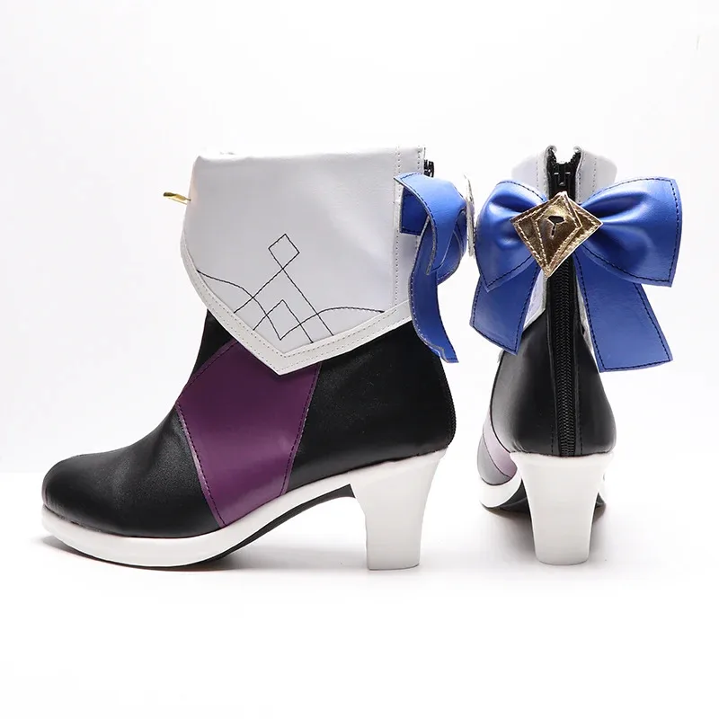 Juego Honkai Impact 3 Rail Herta zapatos botas de Cosplay accesorios de Halloween hechos por encargo