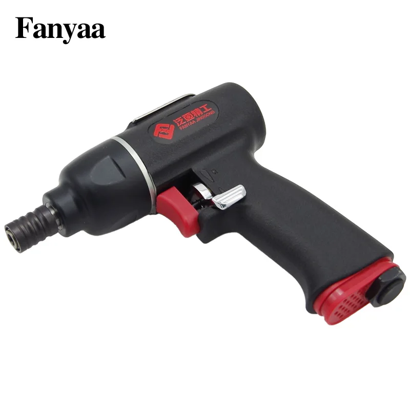 1/4 3/8 inch Anvil Air Impact Wrench Screwdriver 200 Ft-lb 9000rpm Embracing Hammer 1/4 inch Inlet Air Gun for M8-M10 Bolts