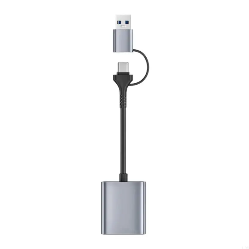 Professional Aluminum Cfast Type A Card Reader Instantly Data Access Adapters Y3ND