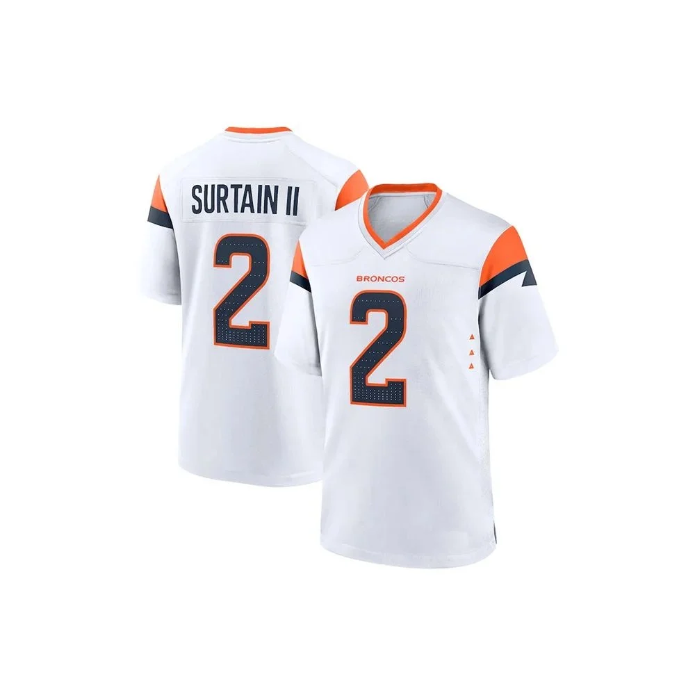 24-25 Erwachsenen- und Kinder-Football-Uniform im Denver-Stil, Gleiches Design für Erwachsene und Kinder – Detail 7
