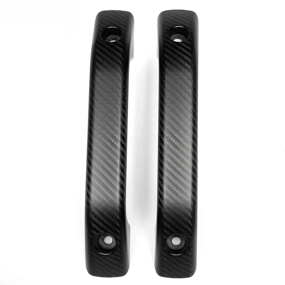 

Replacement Inner Door Handle Cover for Ford Bronco Raptor 2021-2025 Real Carbon Fiber Door Grab Handle Trim Interior
