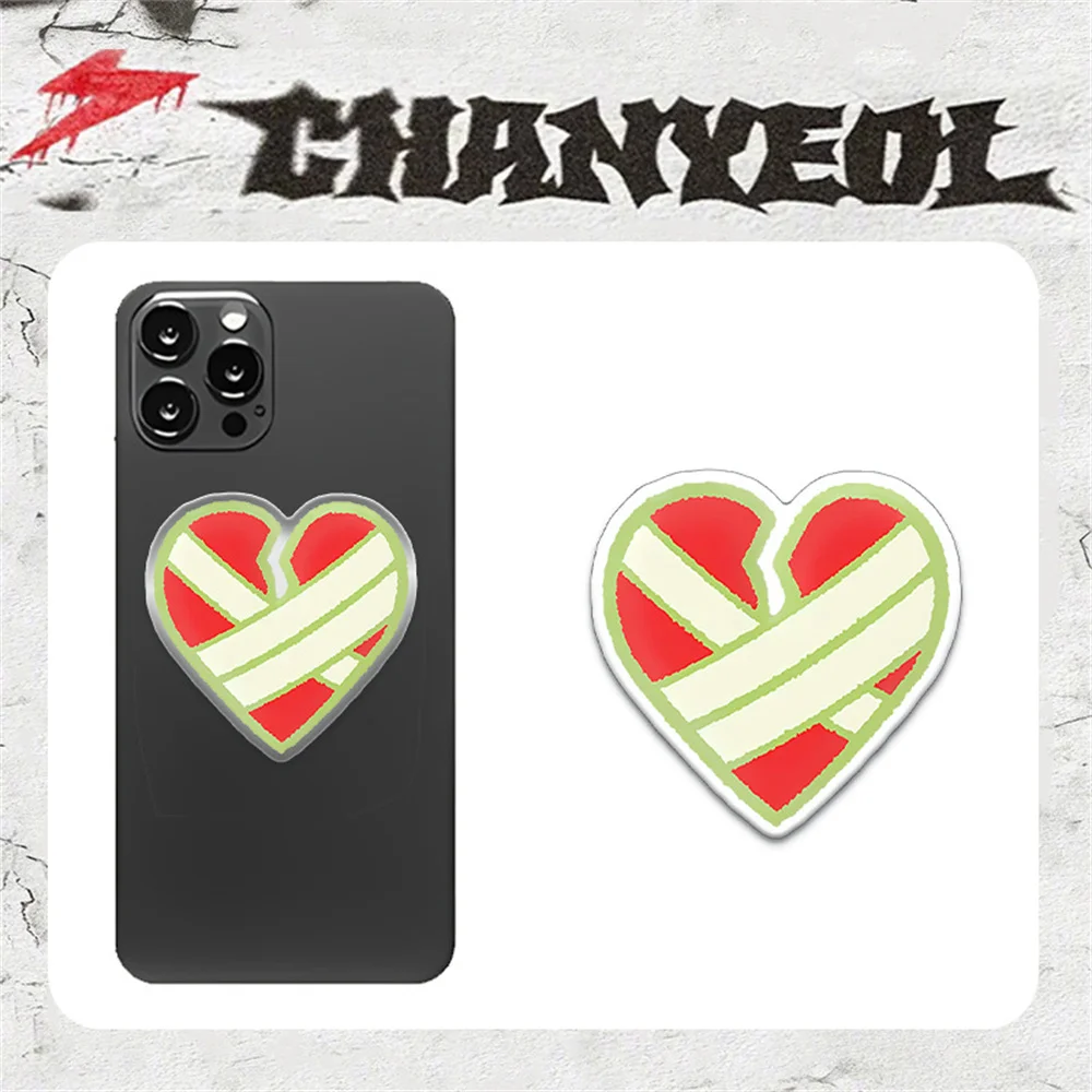 KPOP CHANYEOL Telefonständer INS-Stil Kreatives tägliches Zubehör Jungen Mädchen Telefonhalterung Klappständer Fans Geburtstagsgeschenk