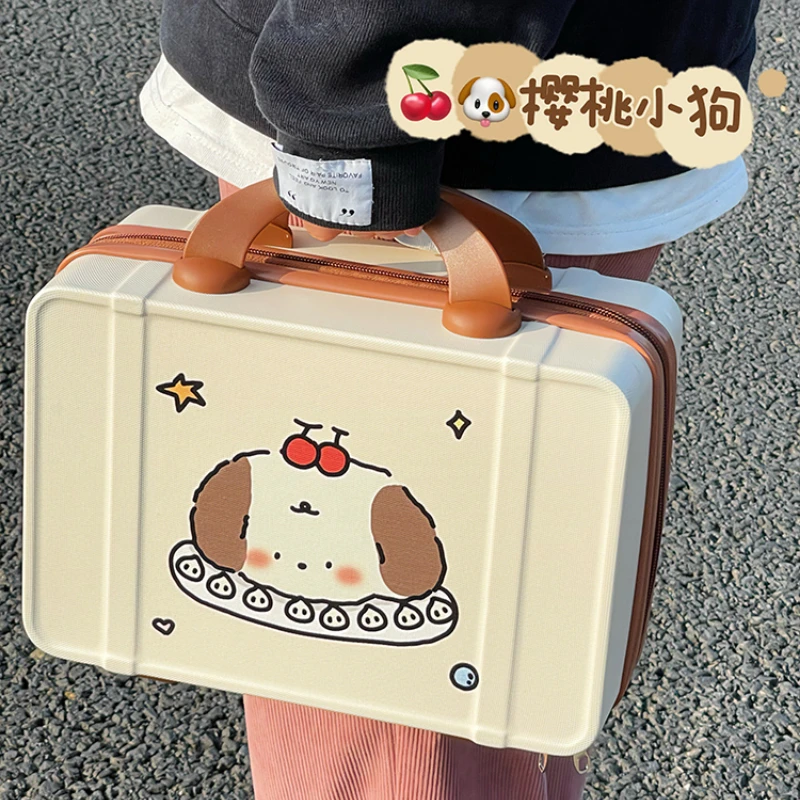 14-Inch Suitcase Cosmetic Case Cosmetic Bag Student Suitcase Cute Female Portable Small Luggage