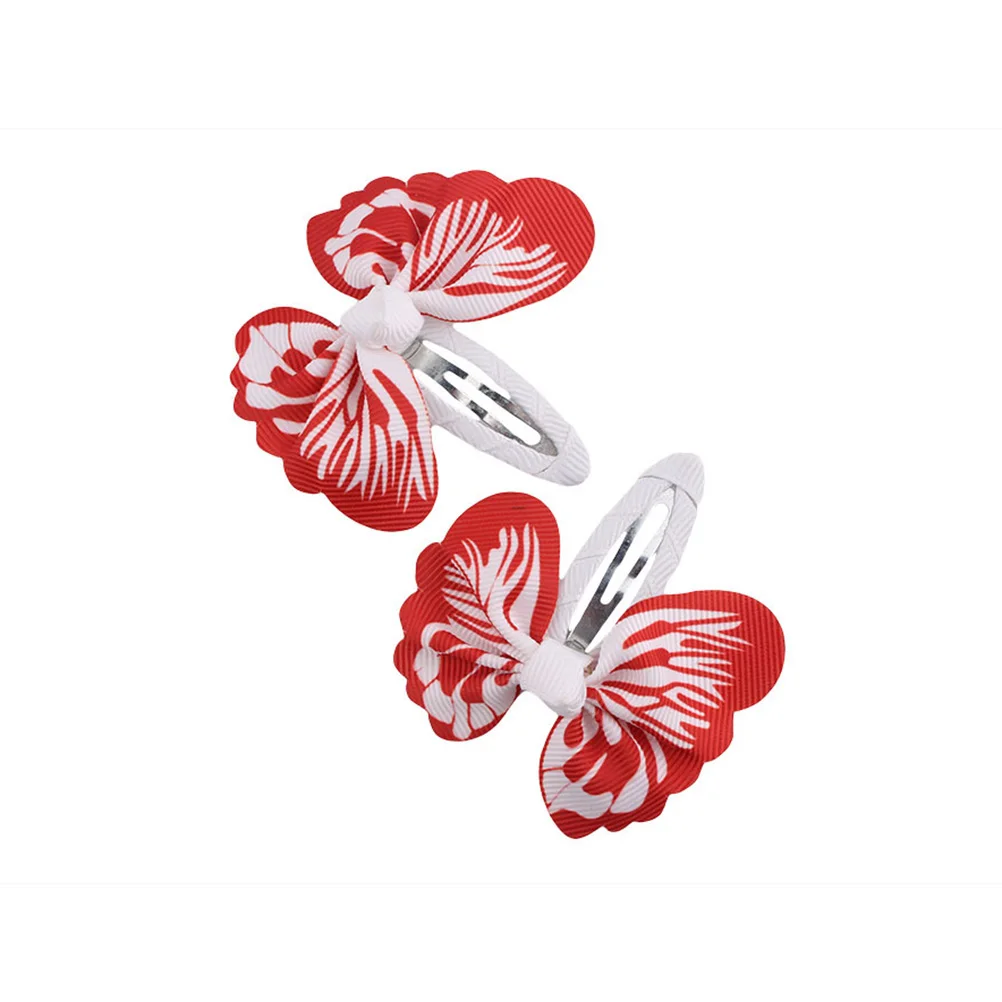 

20pcs Butterfly Hair Clips Baby Girls Toddlers Kids Snap Barrettes Ten Colors Each Stylish Bangs Ponytail Hairpin Party