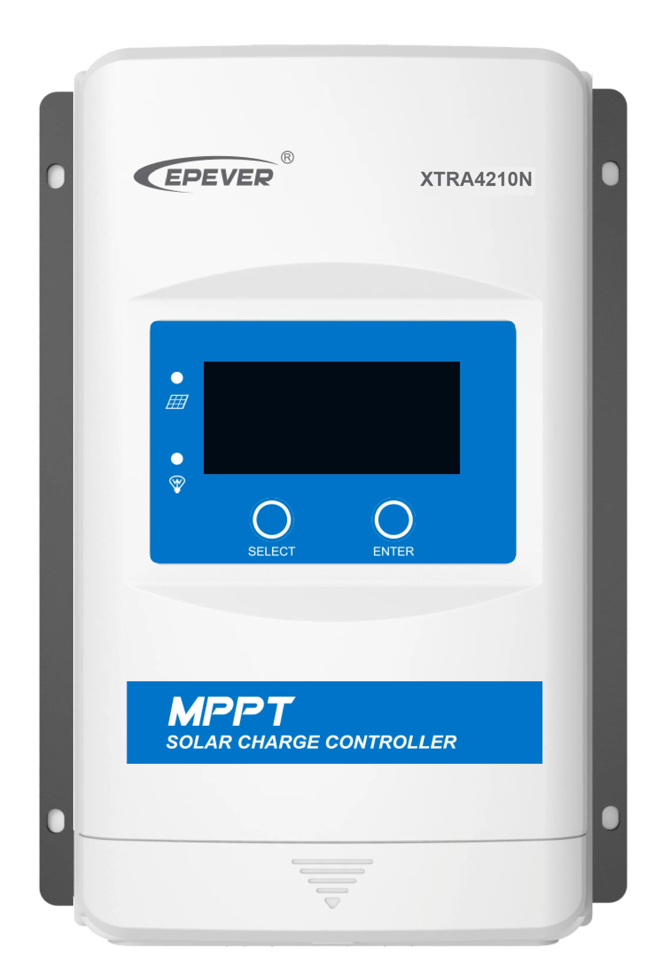 Free Shipping EPever XTRA4210N G3 40A MPPT Solar Charger Controller 12/24V Max PV 100V LCD Display For Home Camper Street Light