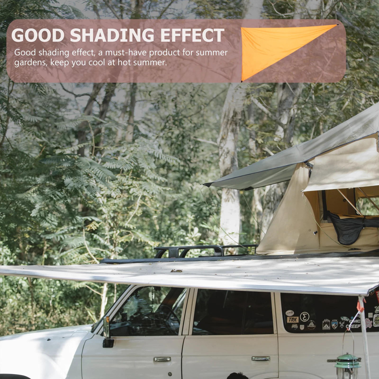 

Waterproof Shade Sail Outdoor Patio Covers Durable Polyester Sun Tarps Canopy Cooling Breezes Light Through Heat Prevent Garden