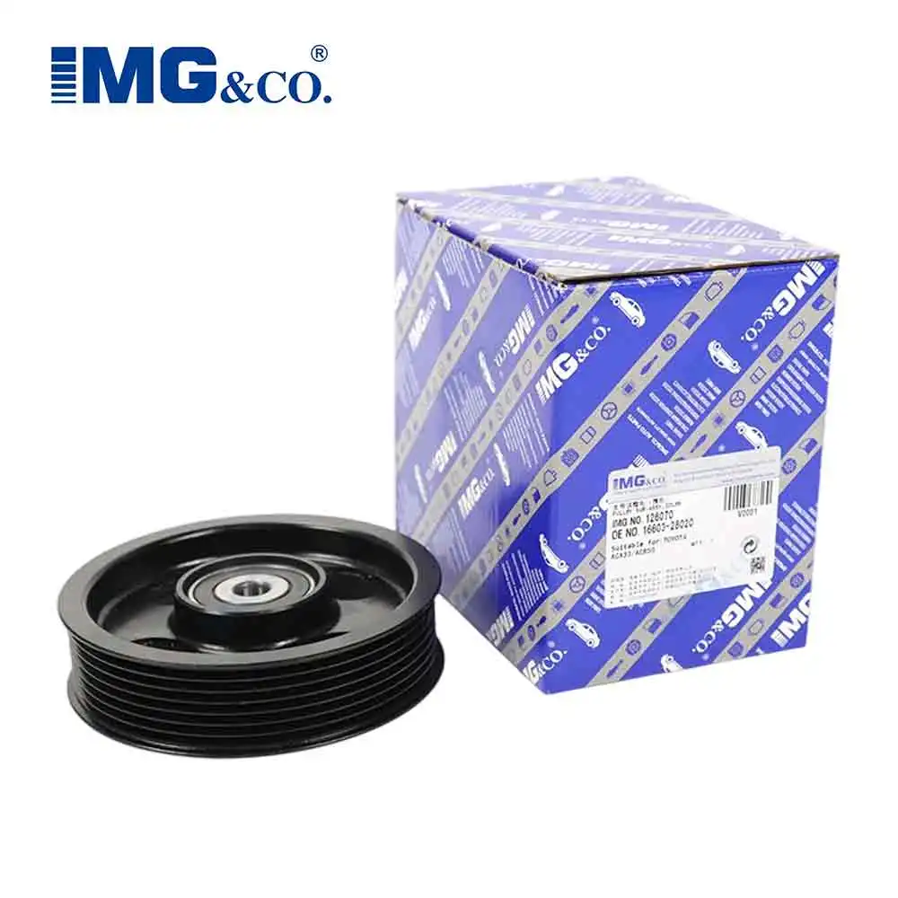 

Power Steering Oil Pump Tension Pulley Compatible For Toyota Hilux 2005- Prado Corolla RAV4 16603-28020 1660328020