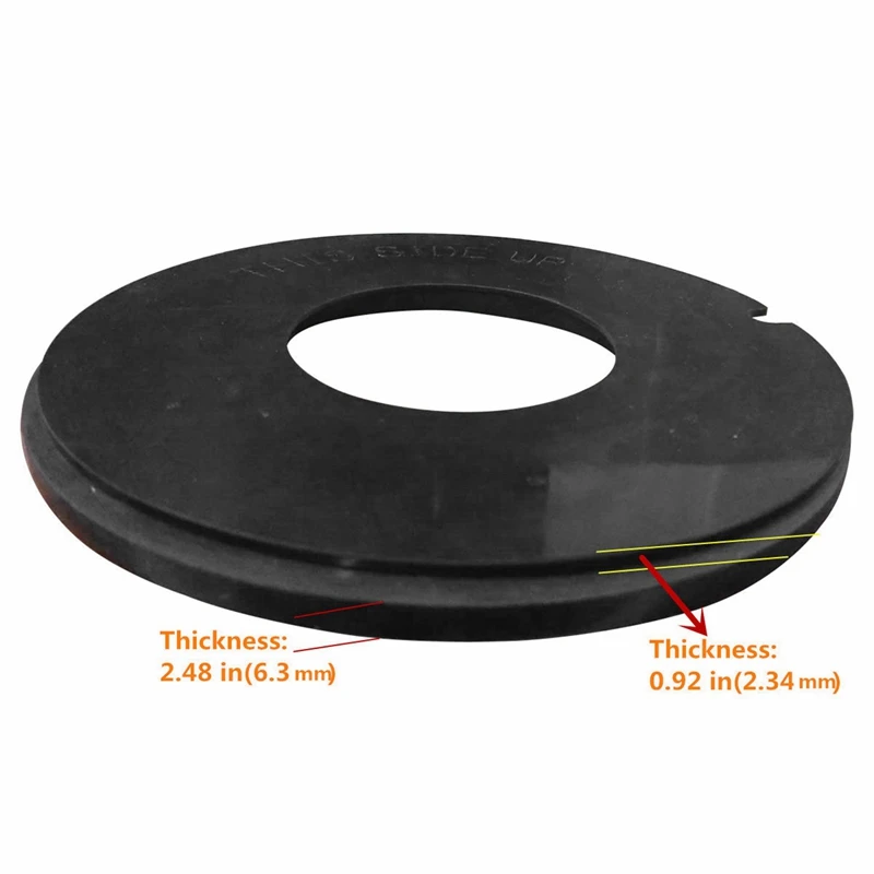 T83C-4X RV Toilet Rubber Bowl Seal Kit 385311462 385316140 For Dometic/Sealand /Mansfield/Vacuflush Trailer RV Camper Toilet