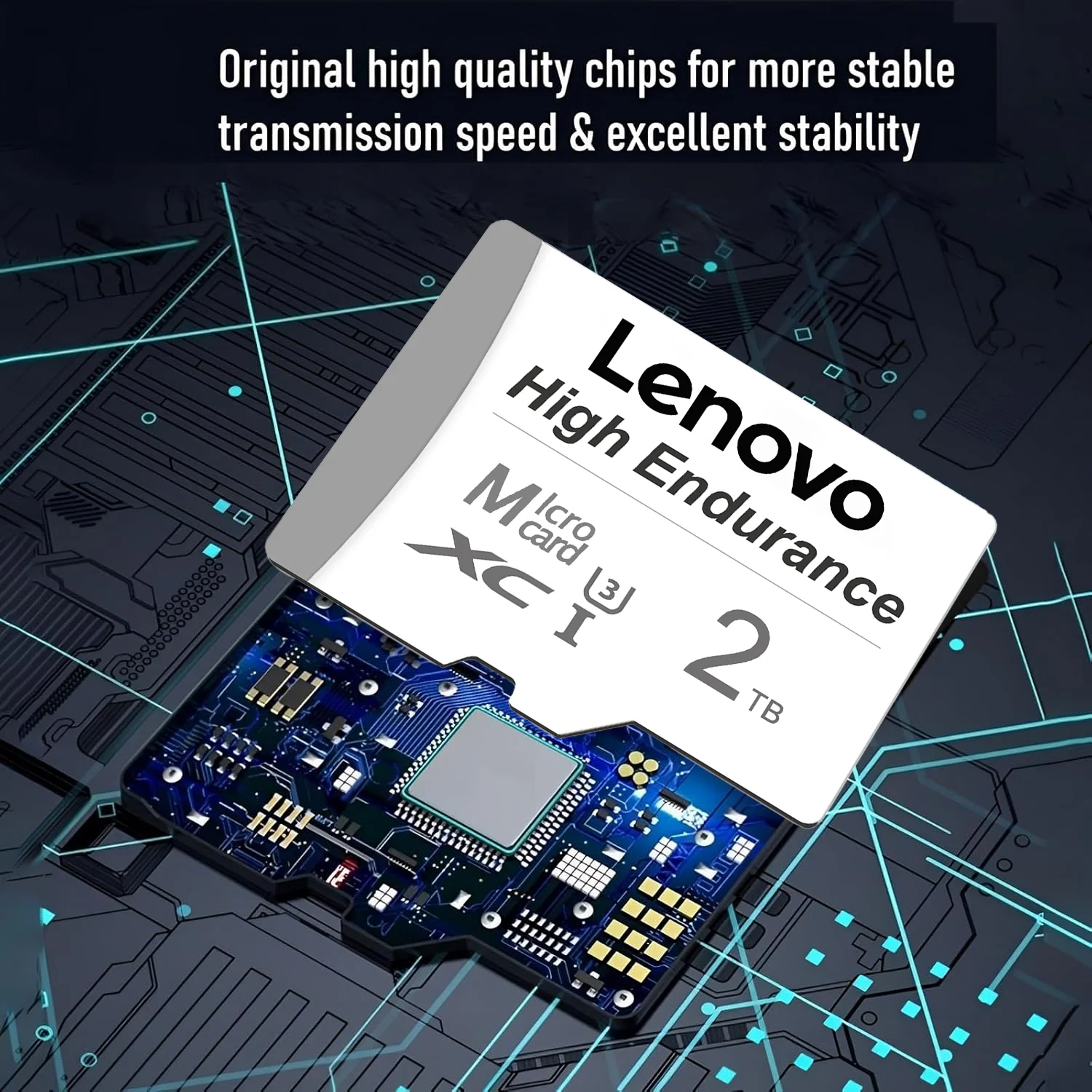 Lenovo SD Memory Card 2TB 1TB Class 10 High Speed Micro SD Card 1TB 512GB For Nintendo Switch PC Smart phone SD Card 128GB 256GB - Image 3