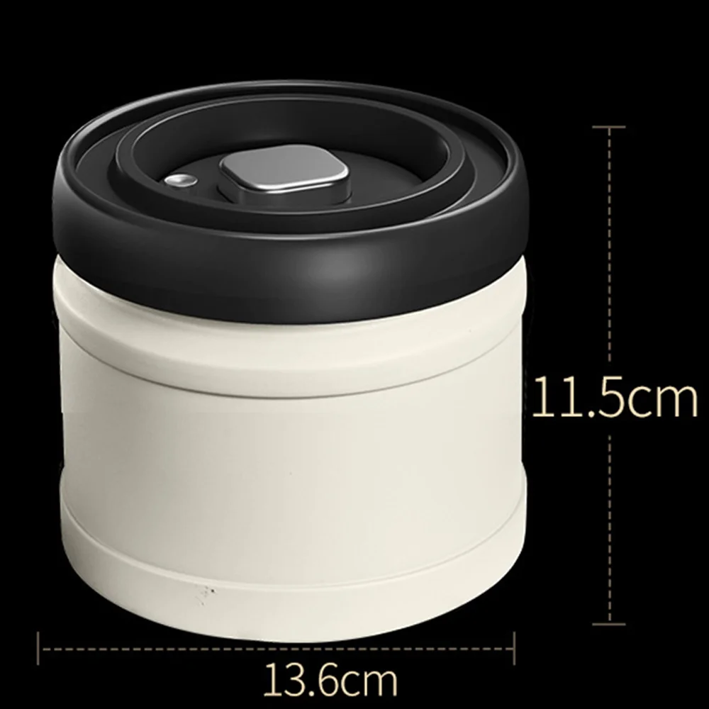 GOOD-Sealed Coffee Bean Storage Container Vacuum Cereal Tea Keep Fresh Canister Tank For Coffee Airtight Jar