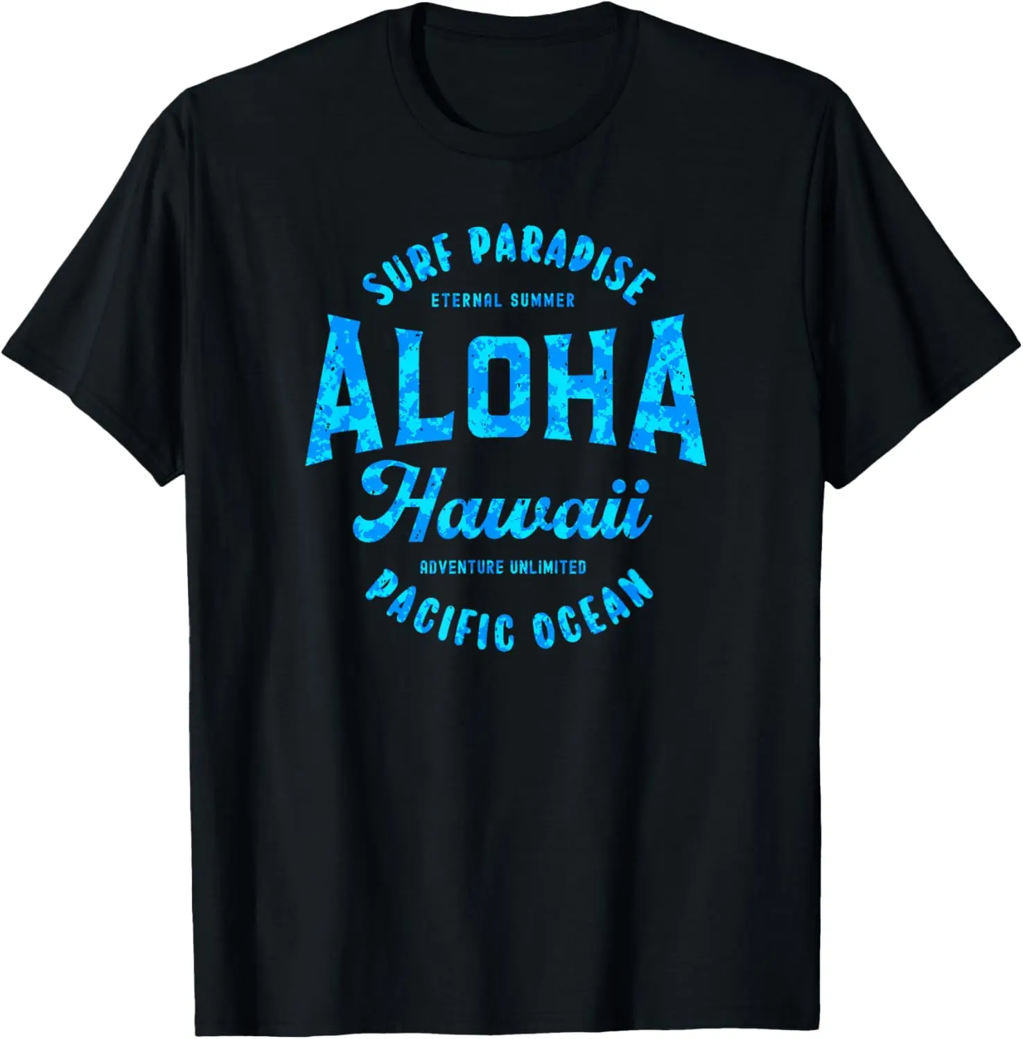 

Hawaii Aloha Hawaiian Retro Throwback Girls Boys Souvenir T-Shirt