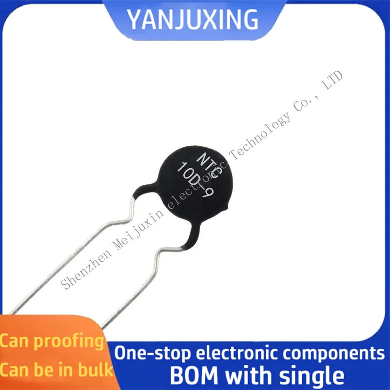 

20PCS/LOT NTC10D-9 10D-9 Negative temperature coefficient of thermistor