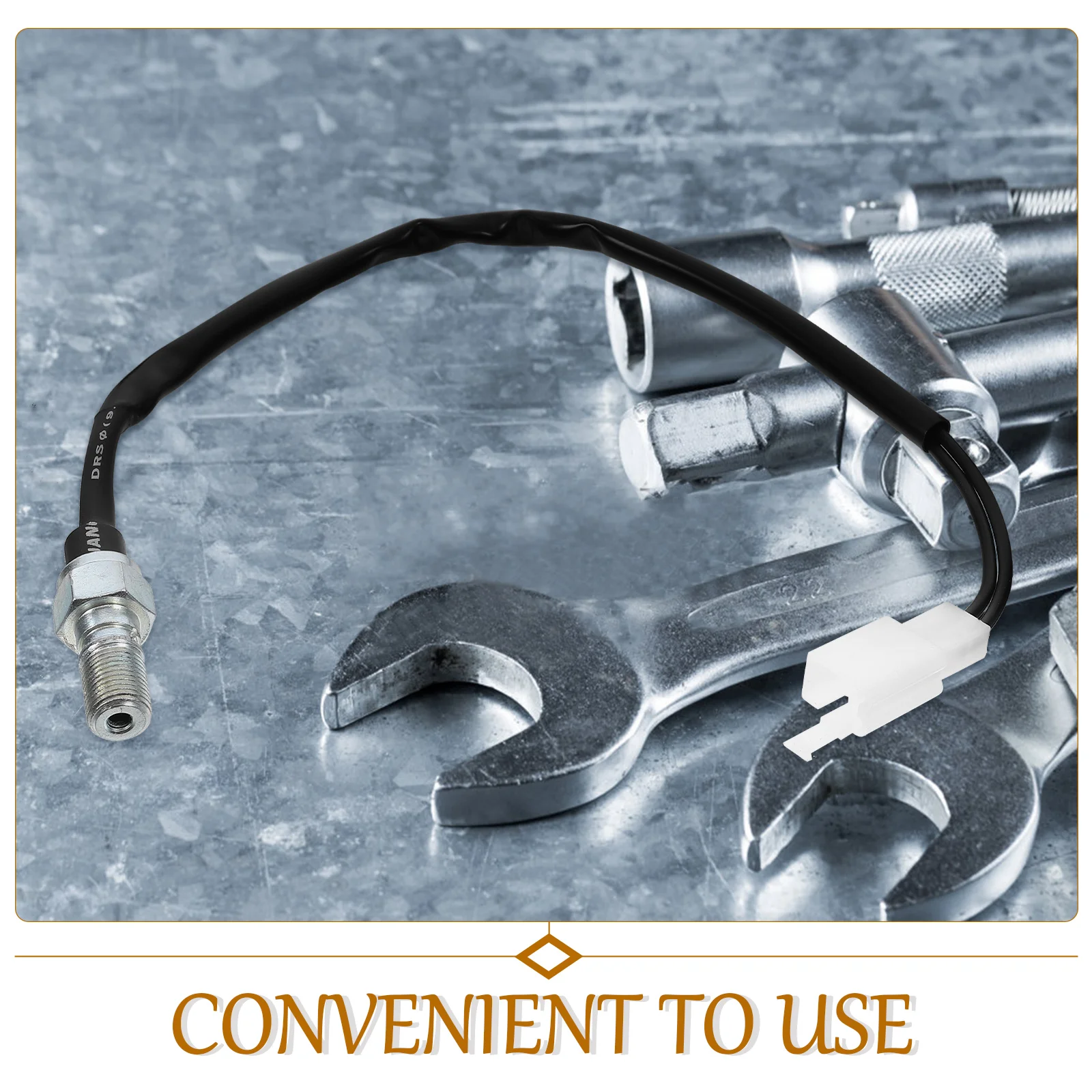 

Universal Motorcycle Brake Light Switch - Hydraulic Pressure Activated Bolt Switch for Stable Braking in All Conditions