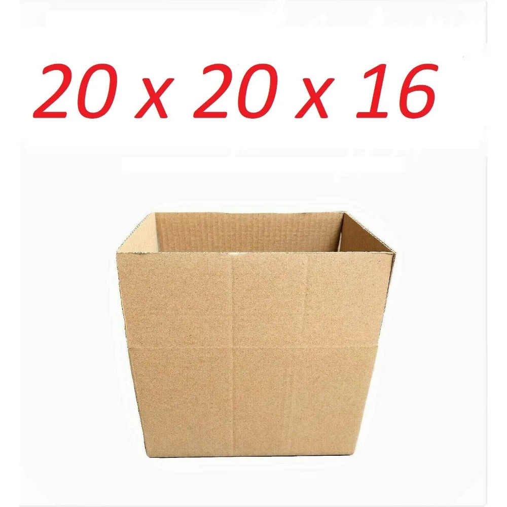 10 20x20x16 Cardboard Paper Boxes Mailing Packing Shipping Box Corrugated Carton