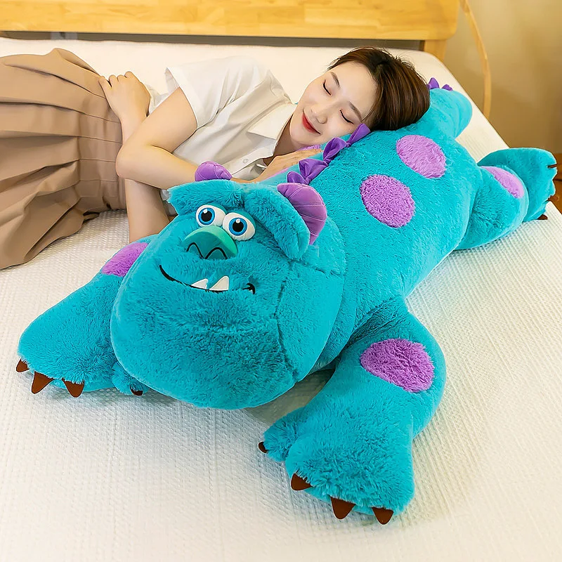 

135cm Disney Large James P. Sullivan Stuffed Toys Monsters University Inc. Plush Dolls Kawaii Pillow Hugs With Anime Ornamental