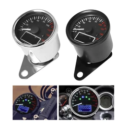 For Honda for Yamaha Motorcycle Retro LCD Speedometer Odometer Multifunction Fuel Gauge Assembly