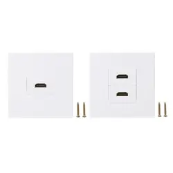 86 Type Wall Panel Socket HDMI-compatible High Definition Digital TV Network