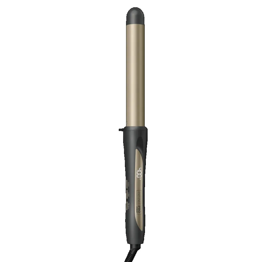 

InfinitiPRO by 1 Digital Tourmaline Ceramic Curling Wand for Professional-Grade Hair Styling with Advanced Heat Control and Smo