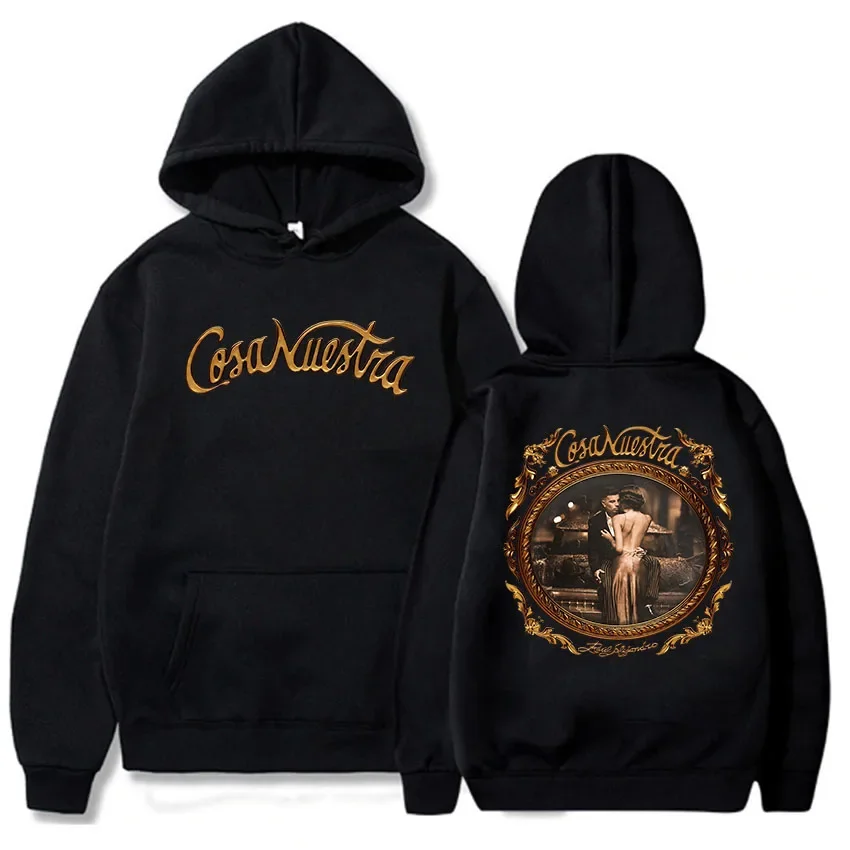 Rauw Alejandro Coca Nuestra álbum sudaderas con capucha ropa de calle Hip Hop hombres mujeres ropa Casual con capucha invierno suave sudadera estampada con capucha