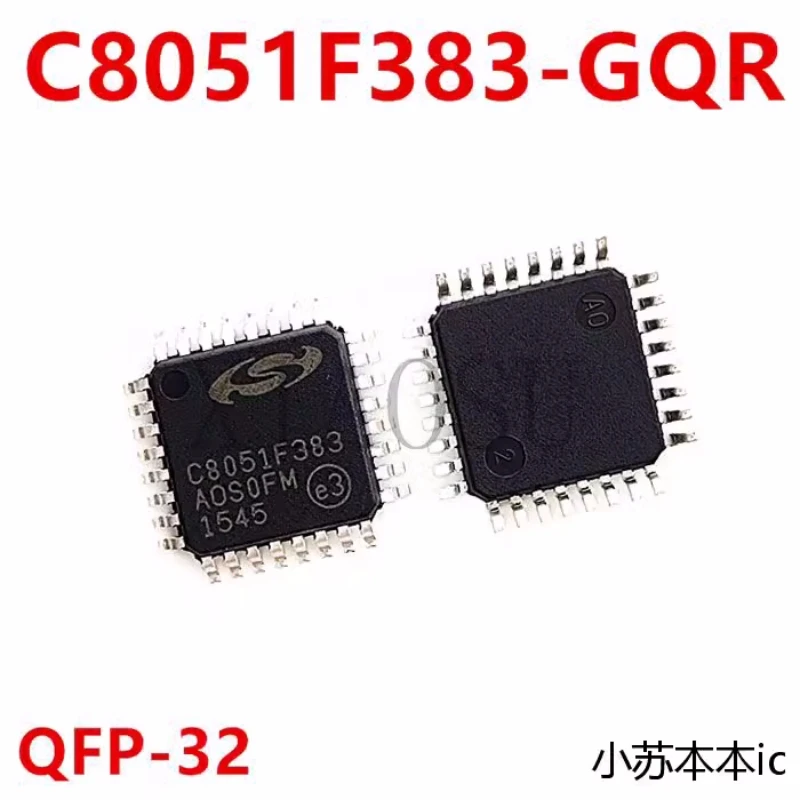 (10piece)100% New C8051F383 C8051F383-GQR QFP-32 Chipset