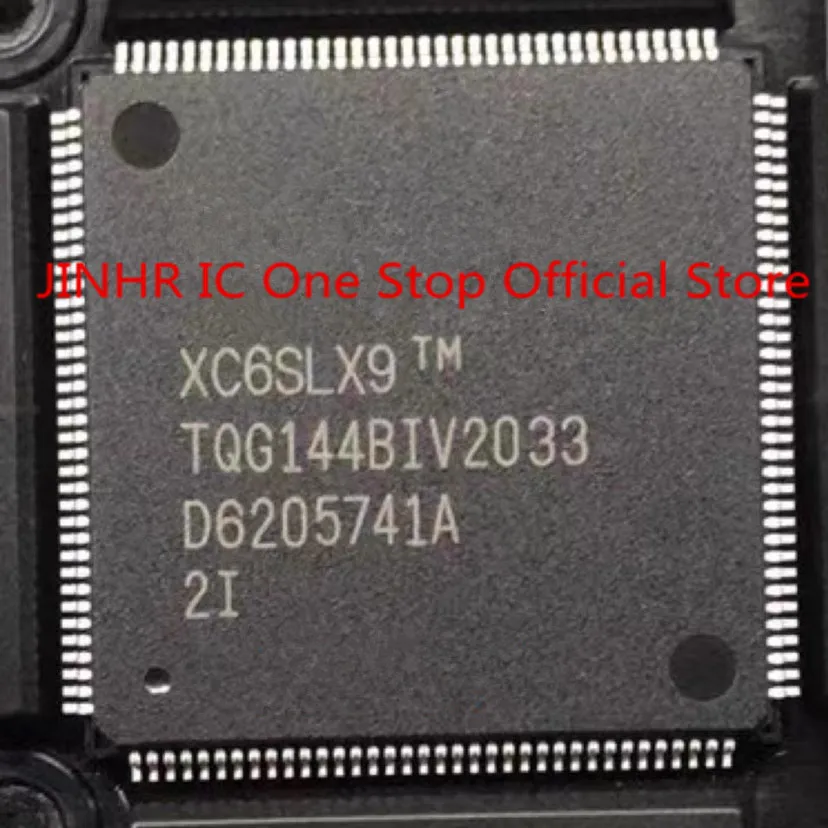 New 2PCS XC6SLX9-2TQG144C XC6SLX9-TQG144 XC6SLX9, Field Programmable Gate Array (FPGA) IC